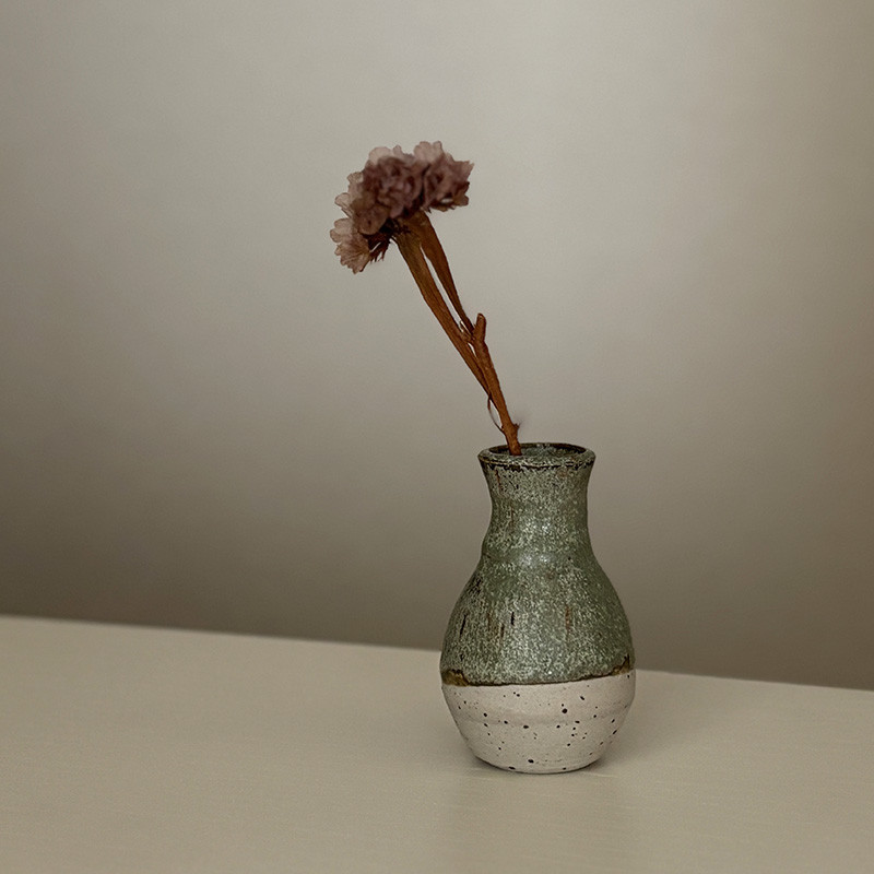 Birkerod Pottemageri 一輪挿し せっ器 花瓶 ビルケロッド