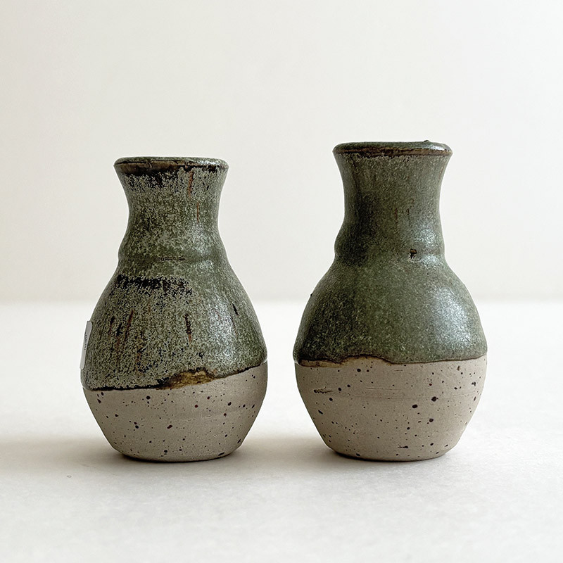 Birkerod Pottemageri 一輪挿し せっ器 花瓶 ビルケロッド