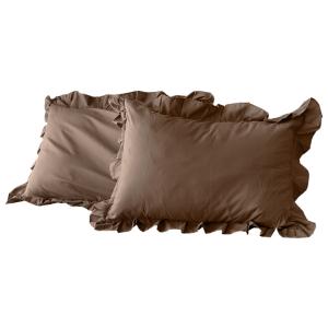 枕カバー フリル枕カバー2枚セット レギュラーサイズ 43×63cm 枕カバーセット