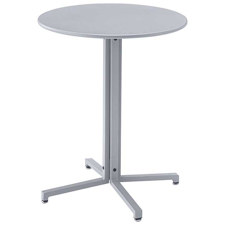 スチールテーブル カフェテーブル 60×60×73cm テーブル 円形 丸形 Mサイズ シンプル インテリア スタイリッシュ｜uno-billion｜03