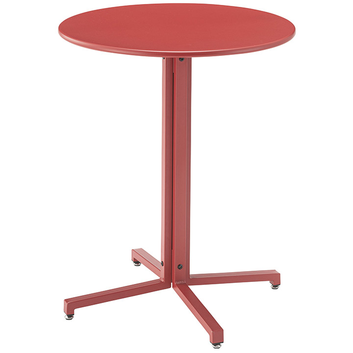 スチールテーブル カフェテーブル 60×60×73cm テーブル 円形 丸形 Mサイズ シンプル インテリア スタイリッシュ｜uno-billion｜04