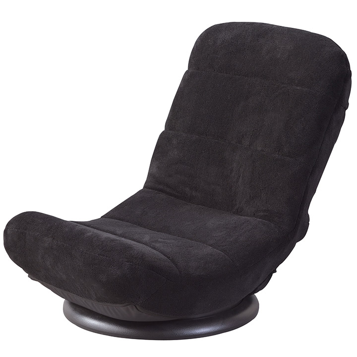 リクライニングチェア 座椅子 回転チェア 360度回転チェア 回転 7段階リクライニング 起毛 折り畳み コンパクト シンプル 一人掛けチェア 回転座椅子｜uno-billion｜03