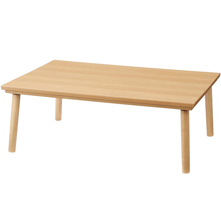 薄型フラットヒーターこたつテーブル 105×75cm こたつ 炬燵 こたつ本体