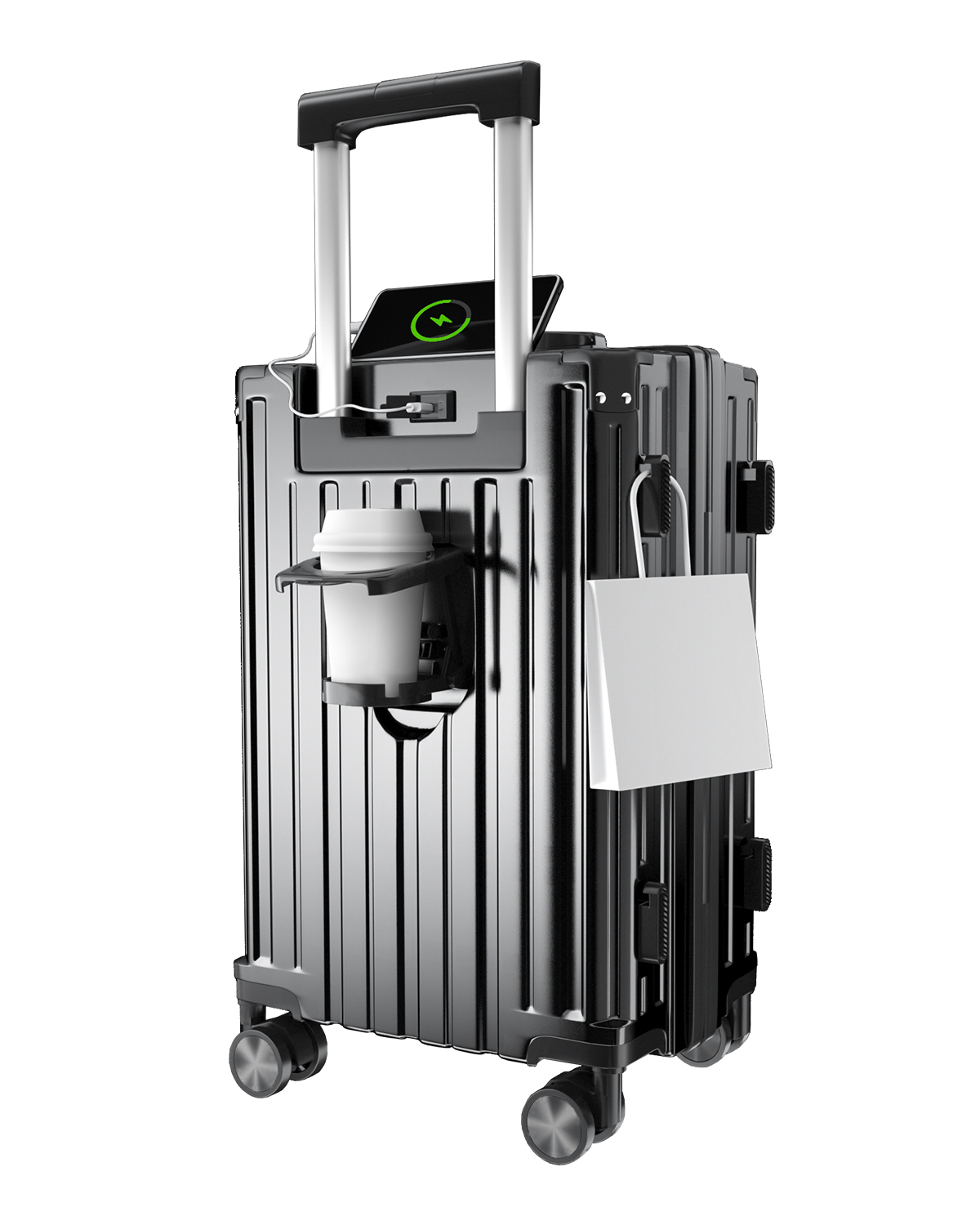 【2024 新登場】スーツケース 機内持ち込み 超軽量 大容量 多機能 USB 静音 S M L 20/24/28インチ 2泊3日 キャリーバッグ ダイヤル 旅行｜unocoline｜03