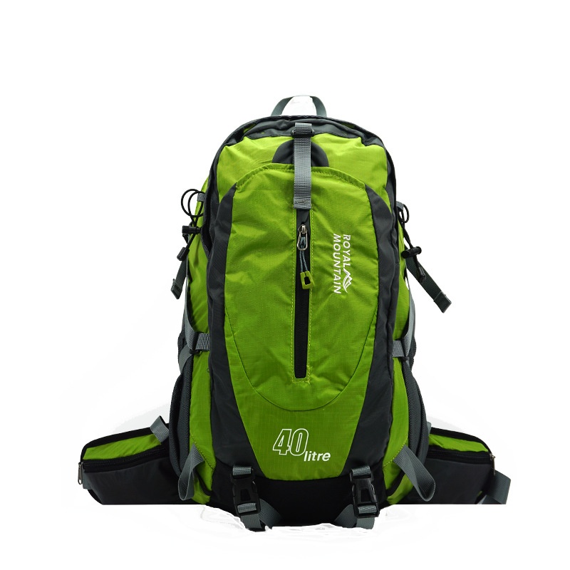 登山バックパック40Lバックパック防水バックパック快適背負いシステムアウトドア収納バッグの画像
