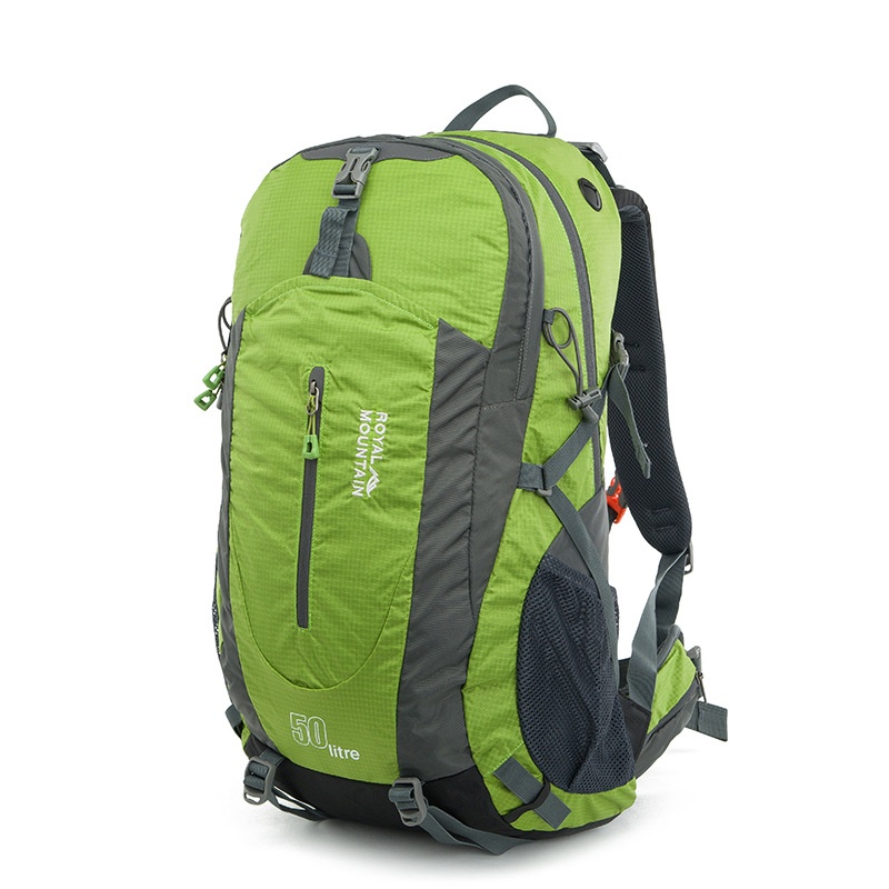登山バックパック40Lバックパック防水バックパック快適背負いシステムアウトドア収納バッグの画像