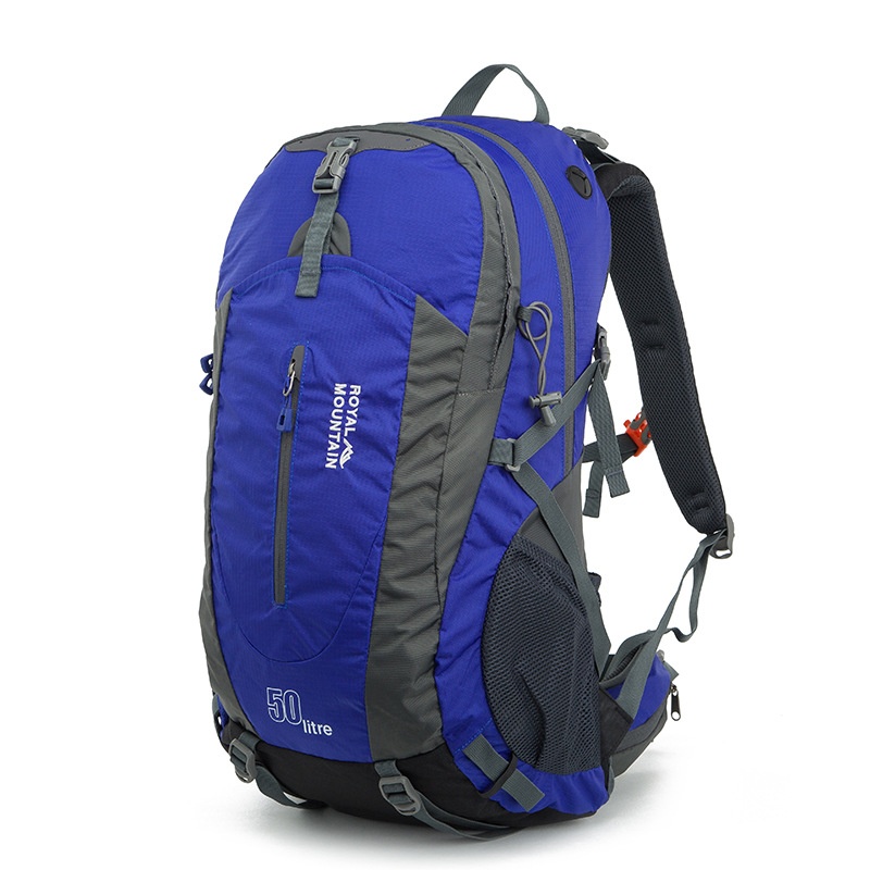 登山バックパック40Lバックパック防水バックパック快適背負いシステムアウトドア収納バッグの画像