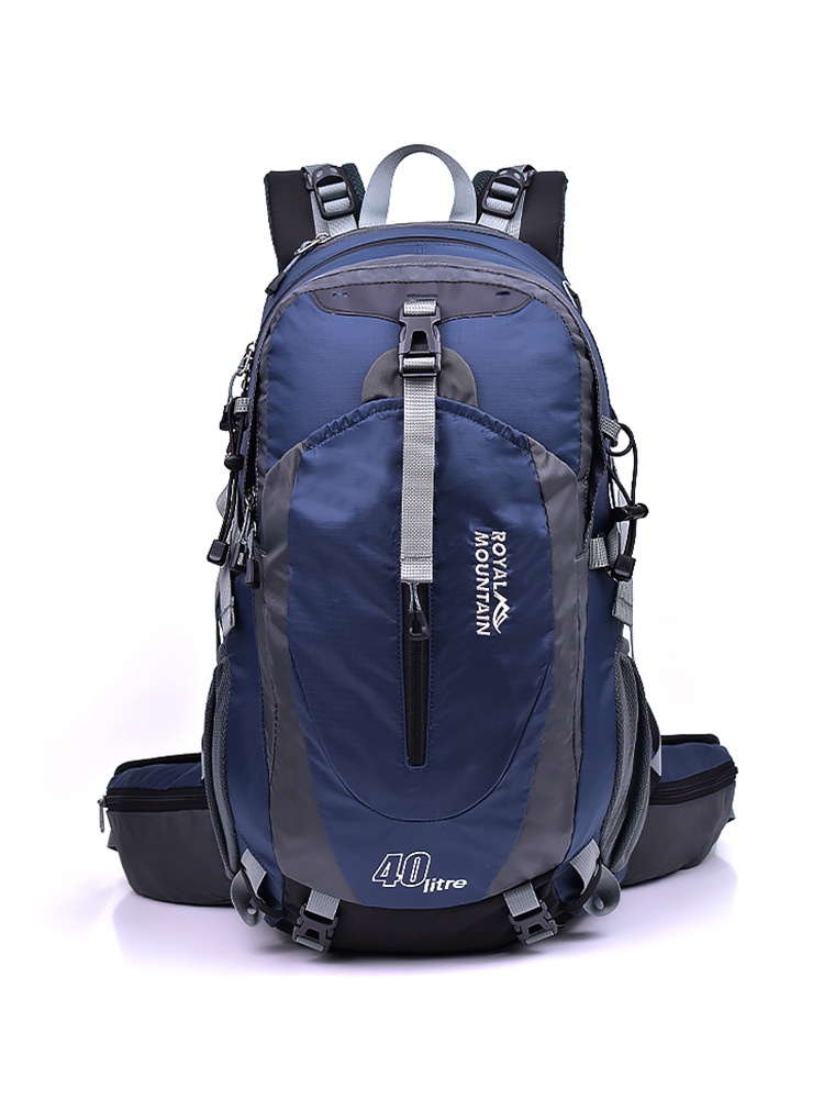 登山バックパック40Lバックパック防水バックパック快適背負いシステムアウトドア収納バッグの画像