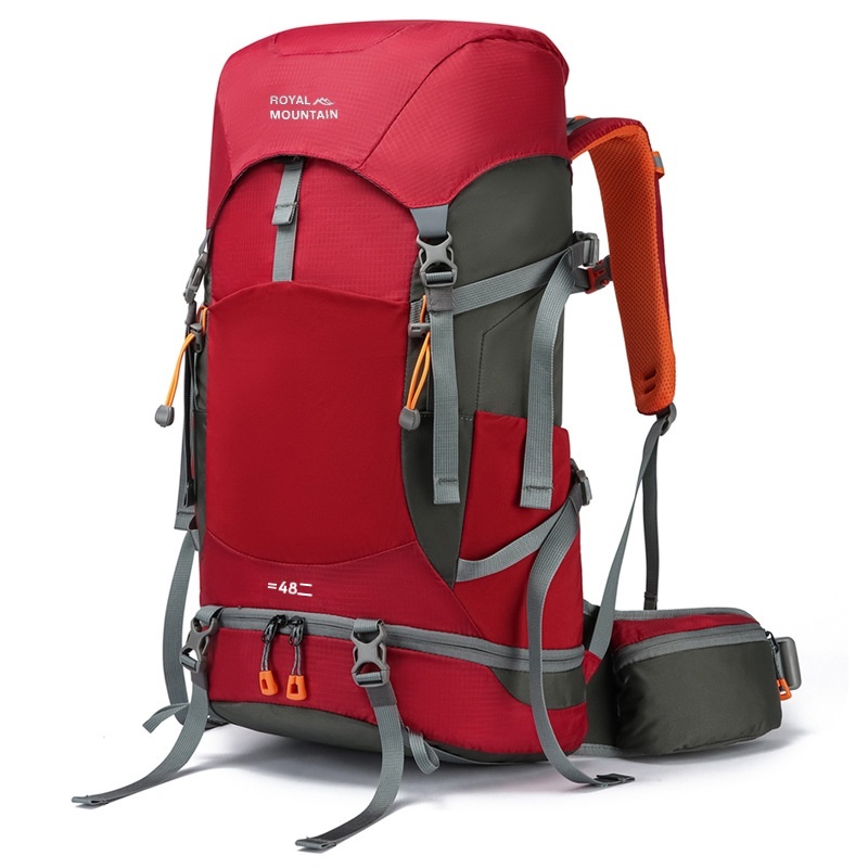 登山リュックサック アウトドアリュック 防水 軽量 背?システム 取り外し可能 登山 旅行 ハイキング 大容量リュック 軽量防水バッグ_2