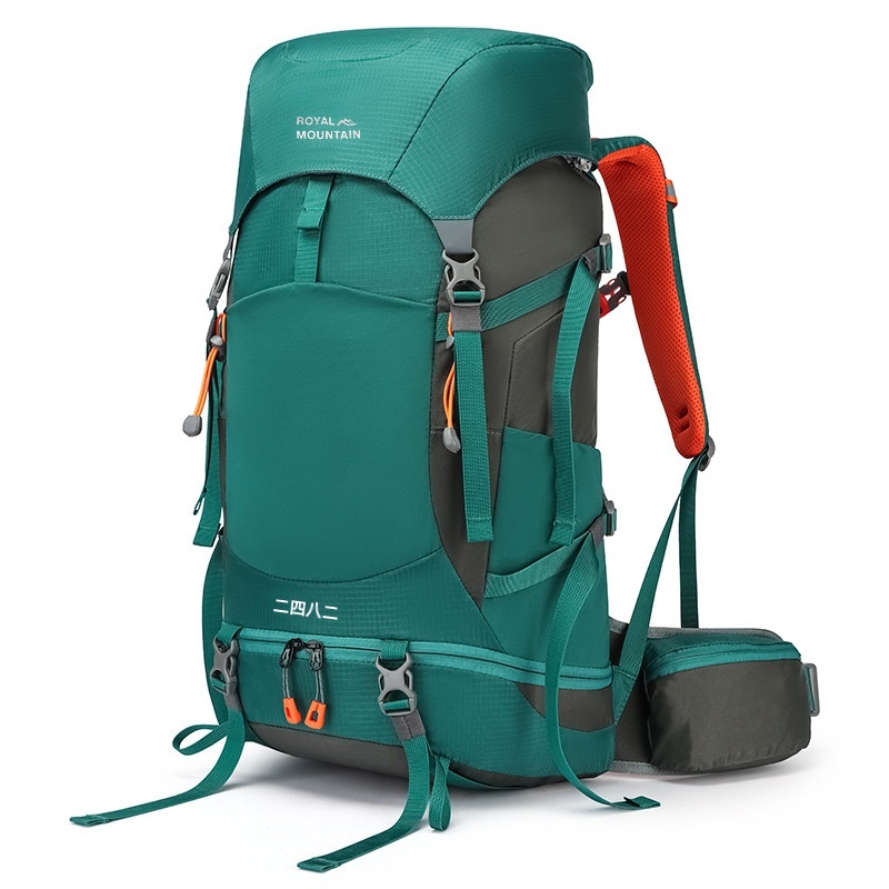 登山リュックサック アウトドアリュック 防水 軽量 背?システム 取り外し可能 登山 旅行 ハイキング 大容量リュック 軽量防水バッグ_3