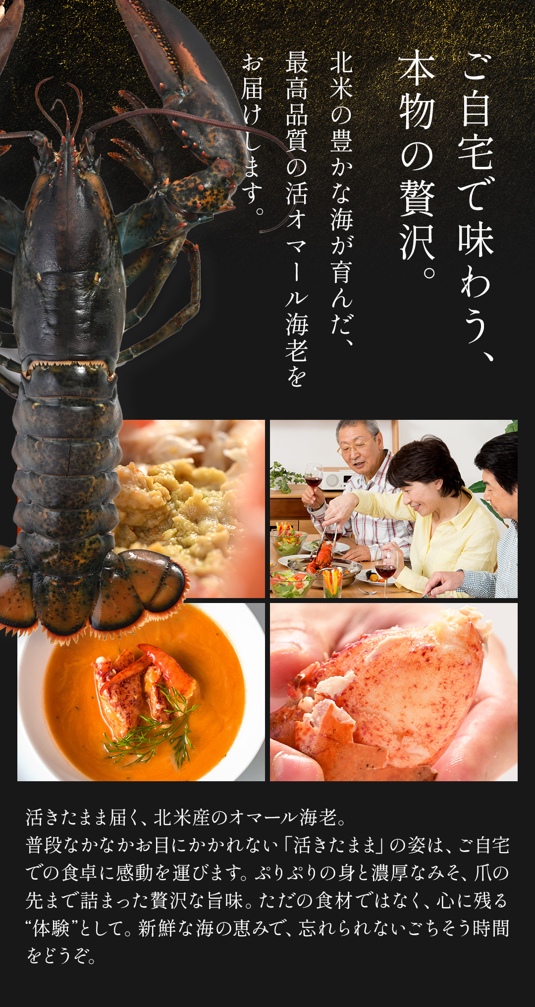 活オマール海老