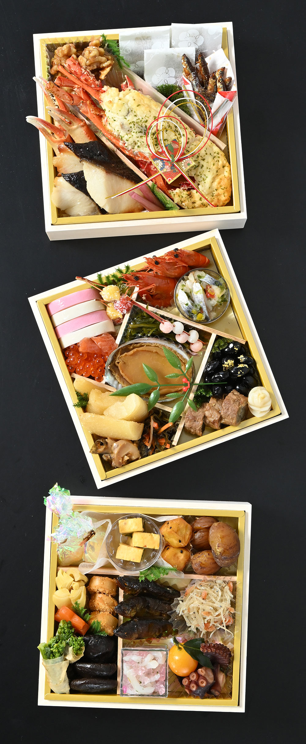 豪華海鮮おせち三段重