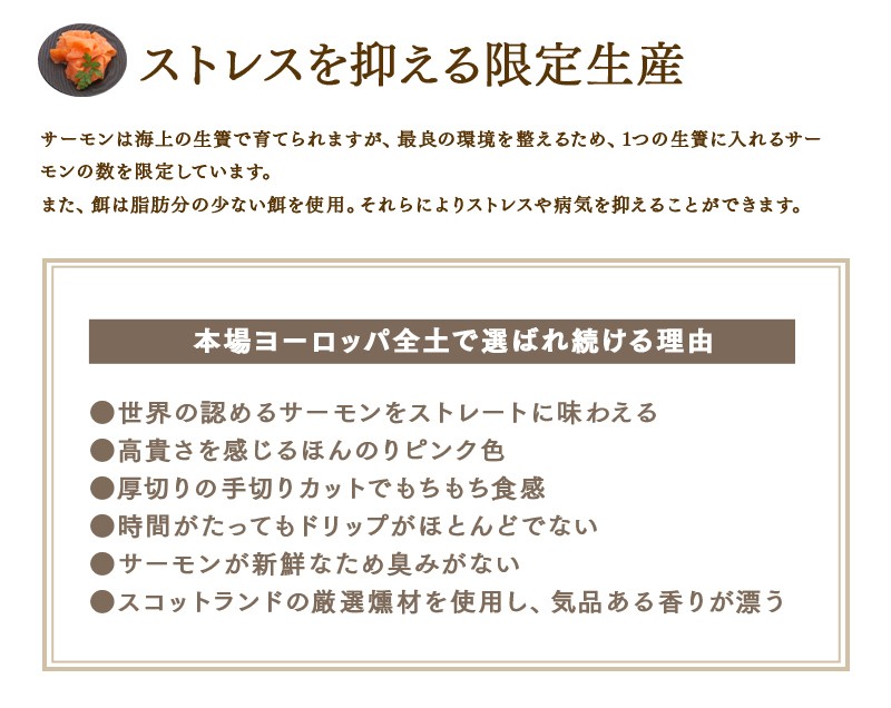 スモークサーモン
