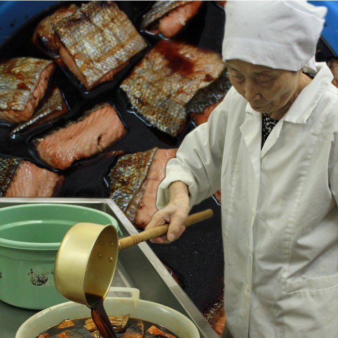 鮭の焼漬