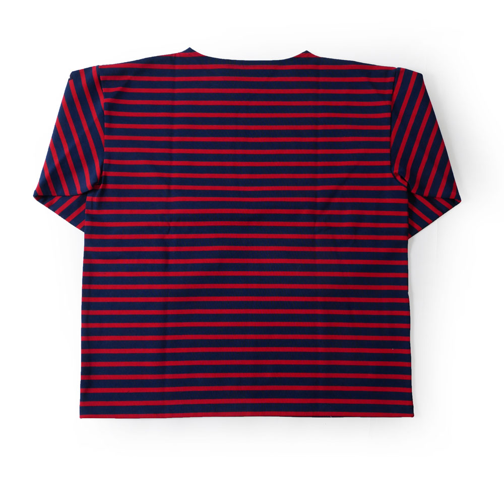 Le minor ルミノア メンズ BRETON ボーダー 長袖カットソー Tシャツ ロンT 14j...