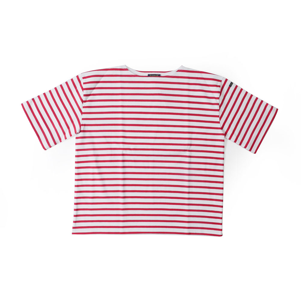 Le minor ルミノア メンズ BREST ボーダー 半袖カットソー Tシャツ ロンT 14jl...