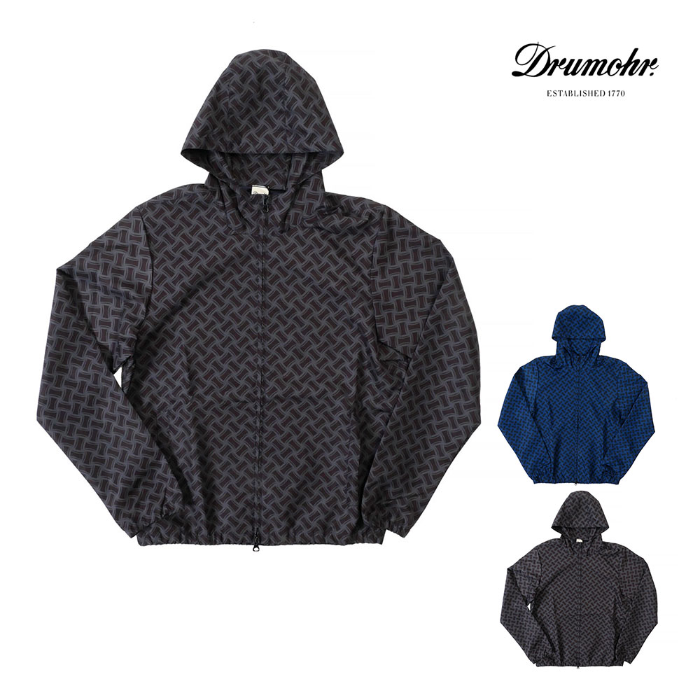 DRUMOHR（ドルモア） メンズ パーカー ブルゾン dkw00c d90 ネイビー