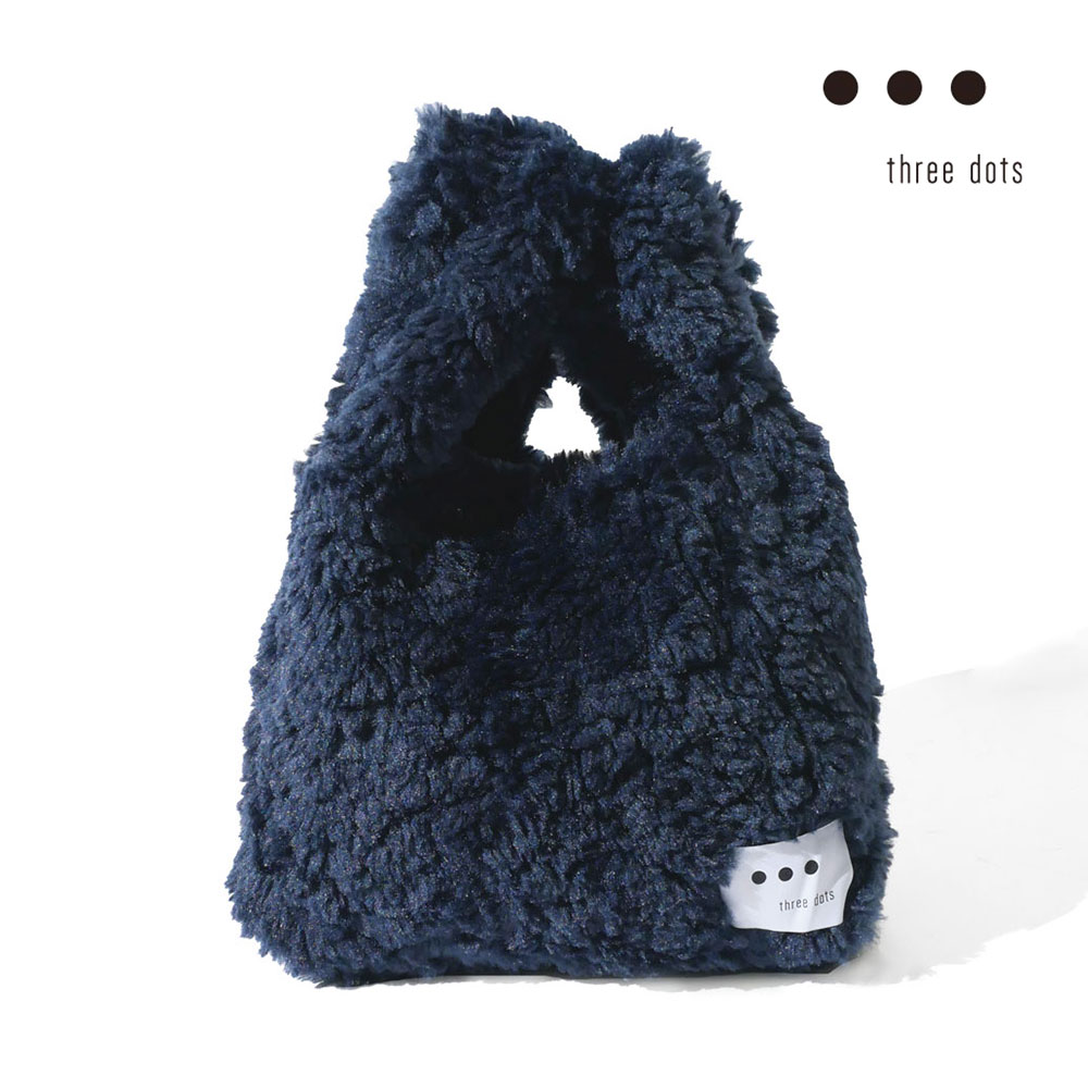 THREE DOTS スリードッツ レディース mini marcket bak アップサイクル 