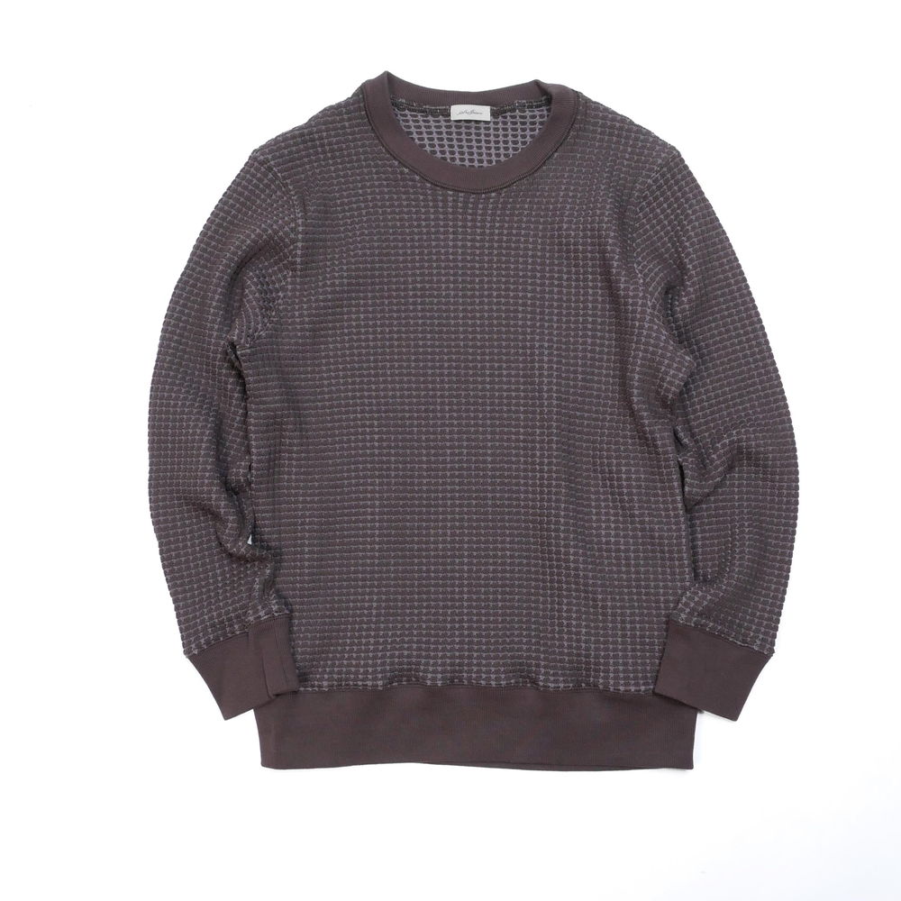 Seagreen シーグリーン メンズ ONI WAFFLE PULLOVER オニワッフルプルオーバー スウェット msea22a8234-m 国内正規品｜up-avanti｜03