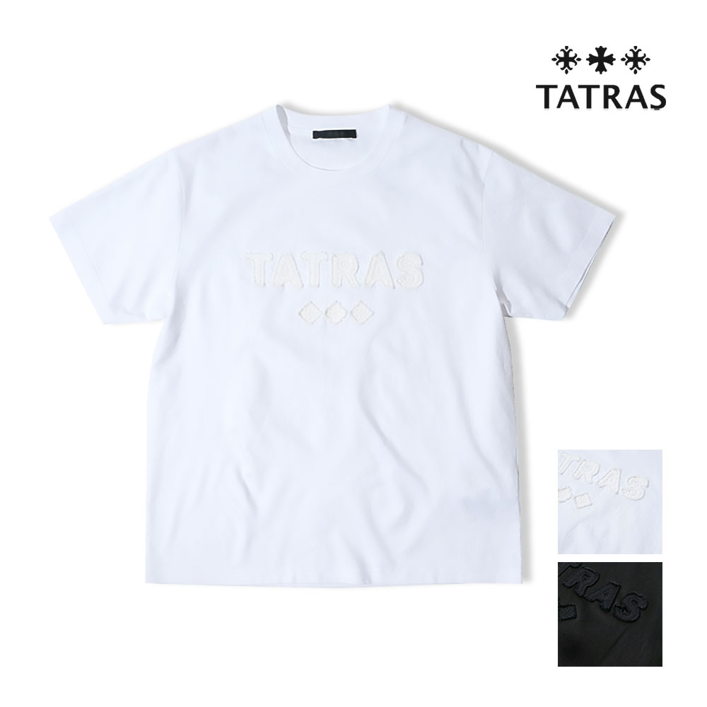TATRAS Tシャツ/M/コットン/WHT/LTOU24S8632 TATRAS（タトラス） メンズ タト 半袖 Tシャツ mtat24s8262-m 国内正規