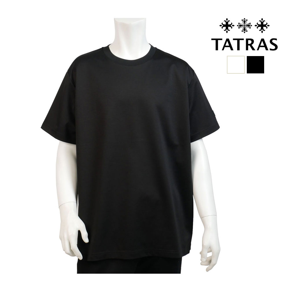 TATRAS タトラス CIALO チアーロ メンズ 半袖 Tシャツ カットソー 白 黒 2 3 4 5 mtat25s8265-m | TATRAS | 02
