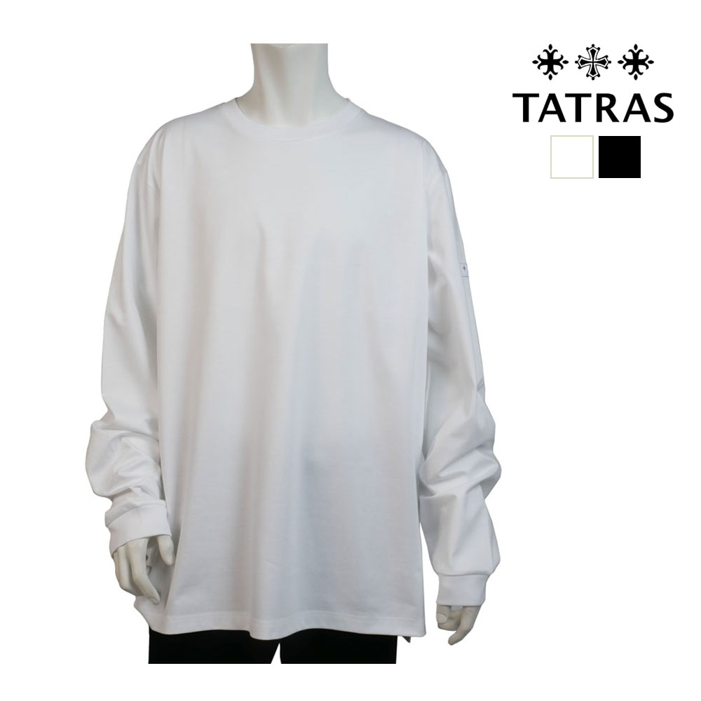【TATRAS】OSMO オスモ ロングスリーブTシャツ TATRAS タトラス OSMO オスモ 袖ロゴ ロンT 長袖Tシャツ メンズ
