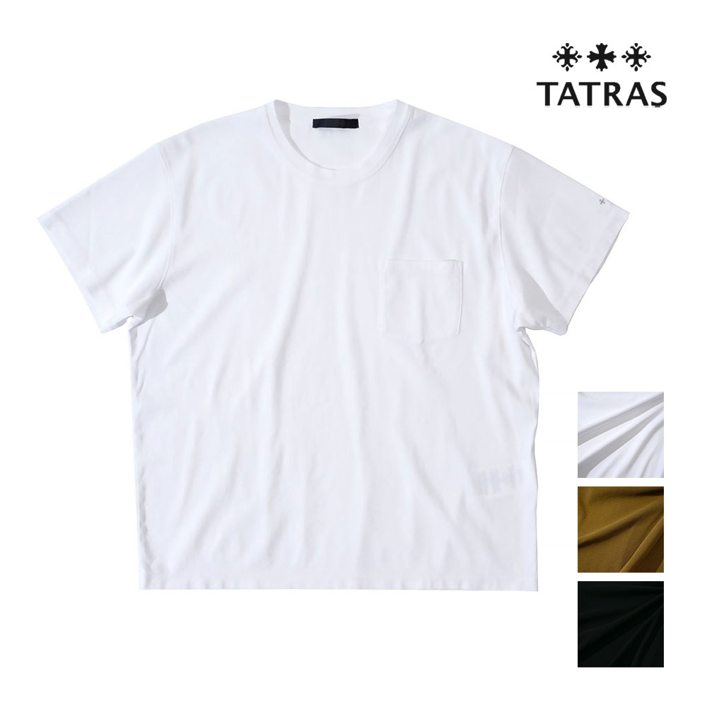 TATRAS タトラス メンズ ベッピーノ 半袖 Tシャツ mtme24s8503-m 国内正規品