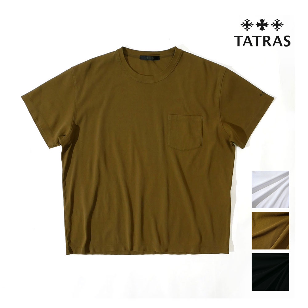 TATRAS タトラス メンズ ベッピーノ 半袖 Tシャツ mtme24s8503-m 国内正規品