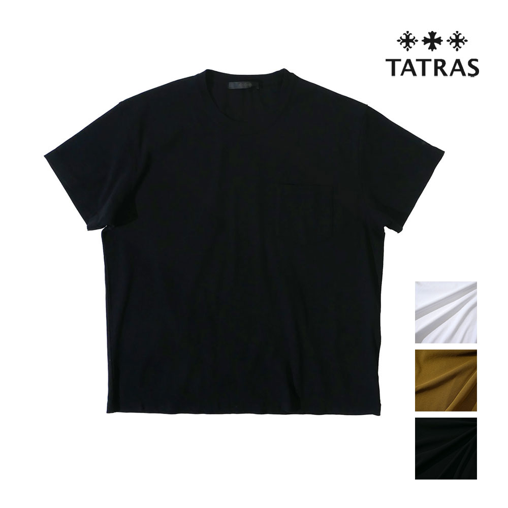 TATRAS メンズ ベッピーノ 半袖 Tシャツ mtme24s8503-m 国内正規品 タトラス