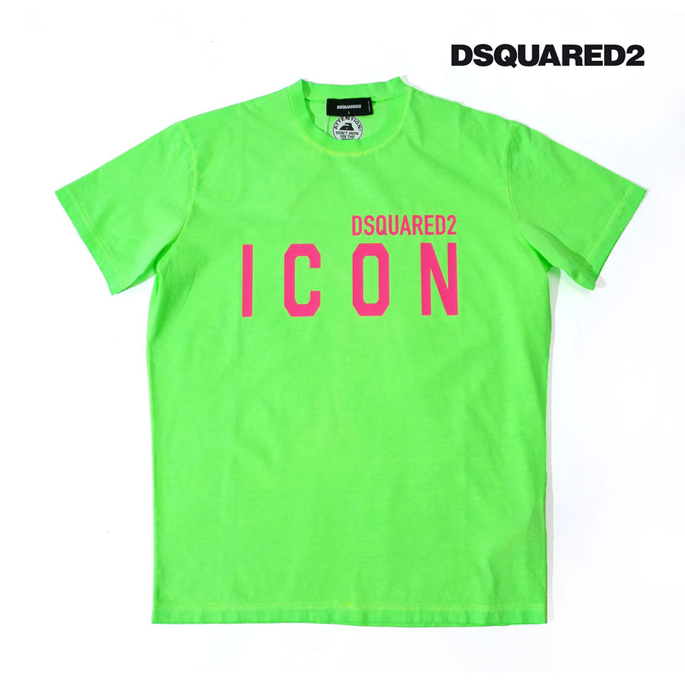 DSQUARED2 メンズ Be Icon Cool Fit Tee Tシャツ 半袖 カットソー グ...