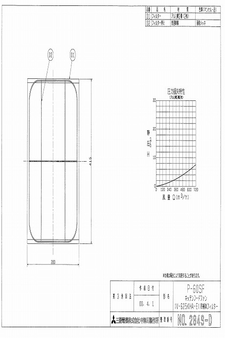 三菱 mitsubishi 換気扇【P-60SF】換気扇・ロスナイ [別売]レンジフードファン用部材 キッチンフード用 P-60SF :p-60sf:住宅設備のプロショップDOOON!!  - 通販 - Yahoo!ショッピング