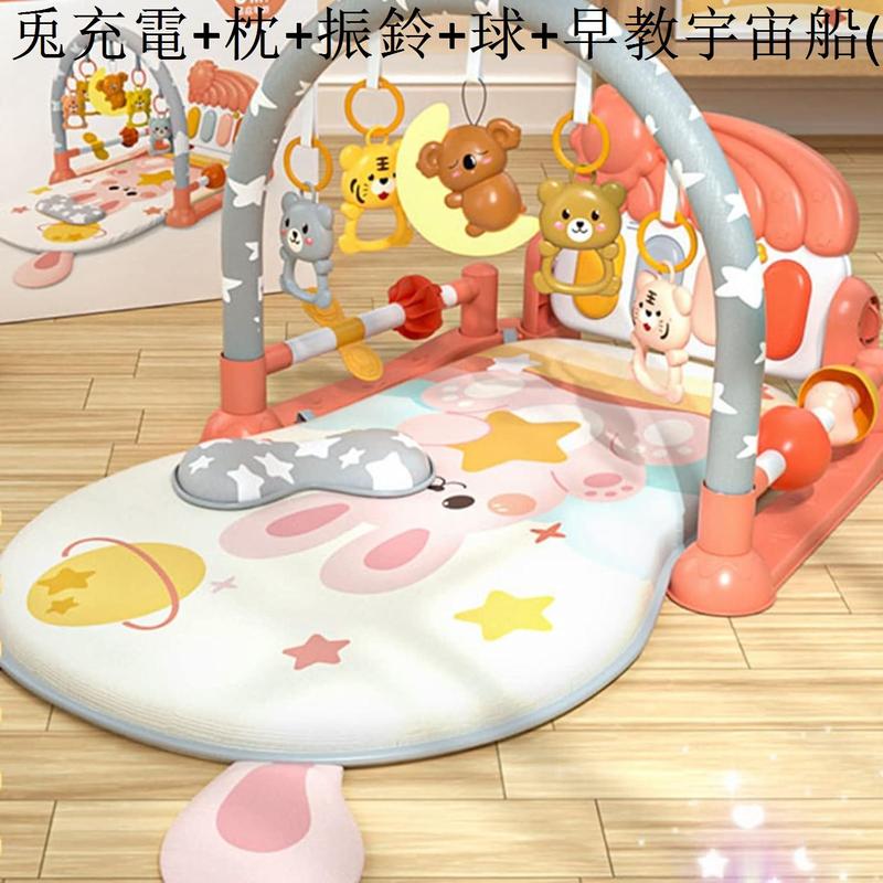 Amazon.co.jp: プレイジム ベビーマット おもちゃ付き・音が鳴る