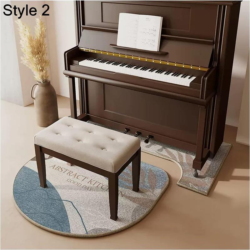 ピアノ用防音ラグ滑り止めカーペット防音マット 防音フロアマット アップライトピアノカーペット 防音マット (Color : Style :｜up-g｜02