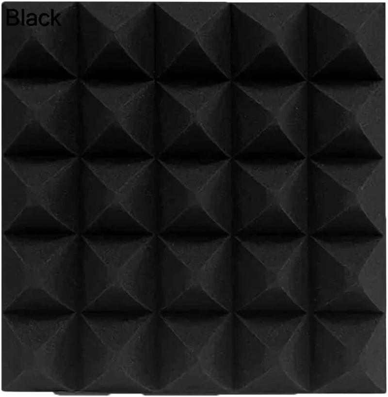 防音綿壁屋内粘着レコーディングスタジオピアノドラムルームライブルーム超防音アーティファクト (Color : Black, Size :｜up-g｜02