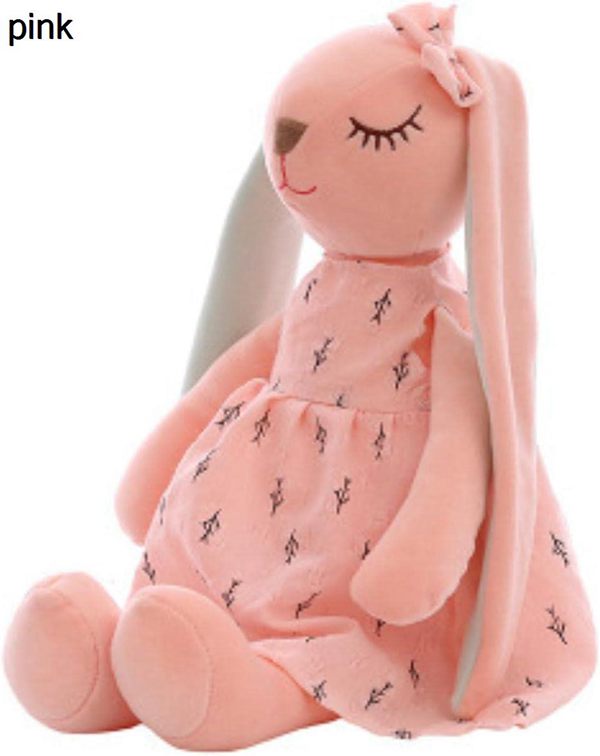 35-65 センチメートル長い耳ウサギぬいぐるみ睡眠快適人形ぬいぐるみソフト動物おもちゃ素敵なウサギの子供女の子-45 センチメートル、ブル｜up-g｜03