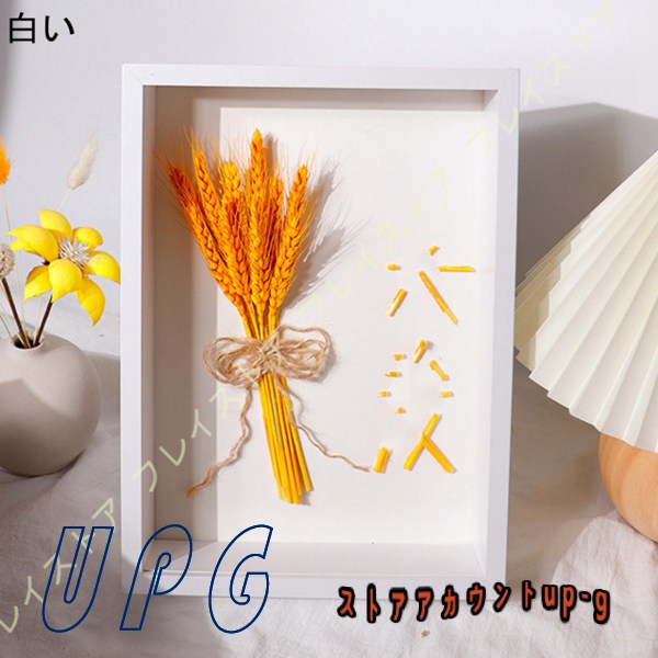 新品 額縁 木製 立体額 アートボックス フレーム ボックスフレーム 2個