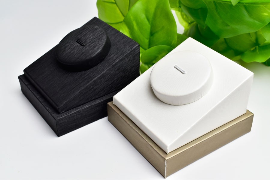 高級 ブレスレット 什器 陳列 台座 ブラック ホワイト 天然石