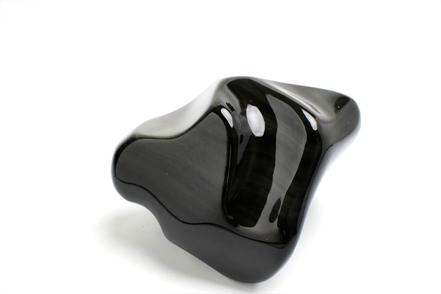 Freeform レインボー オブシディアン (約749.5g) ポリッシュ 置物