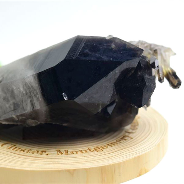 黒水晶 スモーキークォーツ クラスター 原石 極上プレミアム (約245.4g