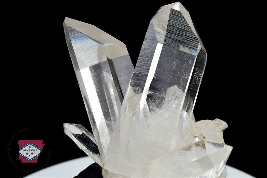アーカンソー 水晶 クラスター (約334g) 原石 アメリカ アーカンソー州