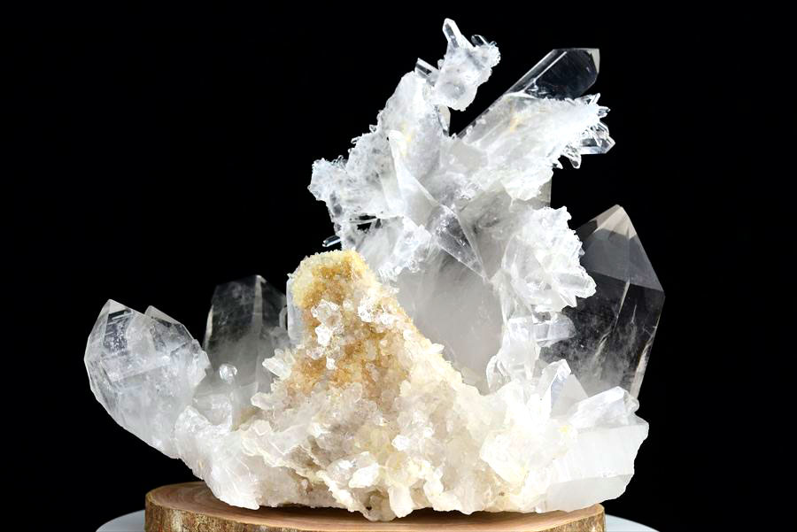 アーカンソー 水晶 クラスター (約2128g) 原石 アメリカ アーカンソー