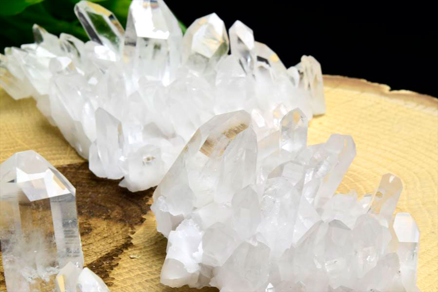アーカンソー 水晶 (約70g-約90g前後) ミニ クラスター 原石 種類お