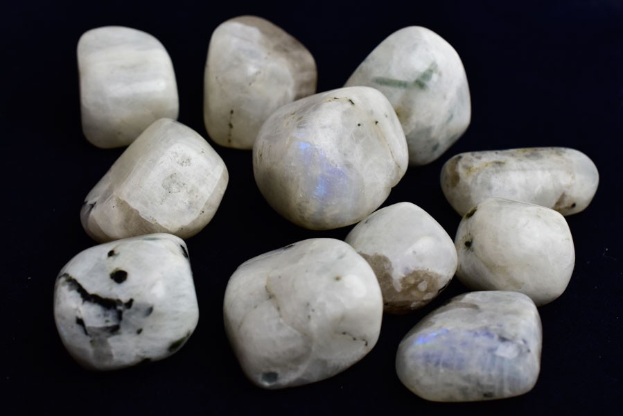 天然石ムーンストーン（月長石） silver925ブレスレット-A11 Yahoo 