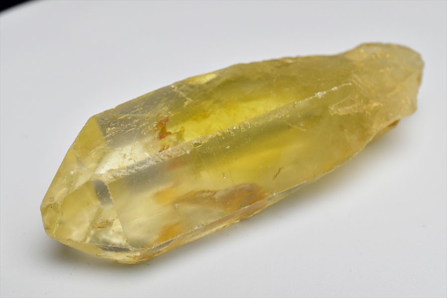 シトリン 結晶 原石【約101.5g】ポイント 六角柱 ブラジル産 非加熱 非