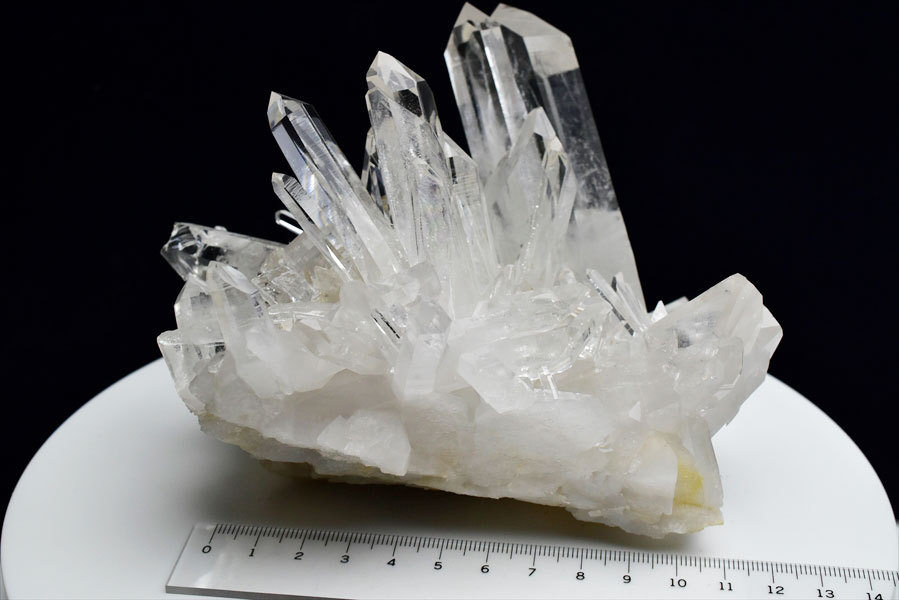 アーカンソー 水晶 クラスター (約889.5g) 原石 プレミアムグレード 