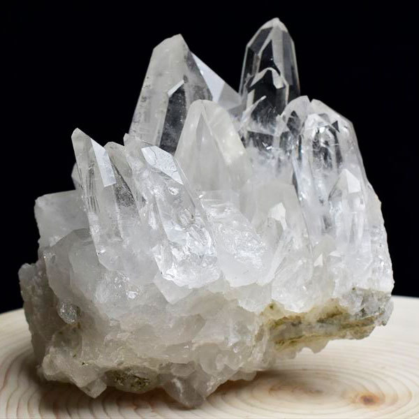 水晶 クラスター 原石 (約768g) ブラジル ミナスジェライス州 カブラル