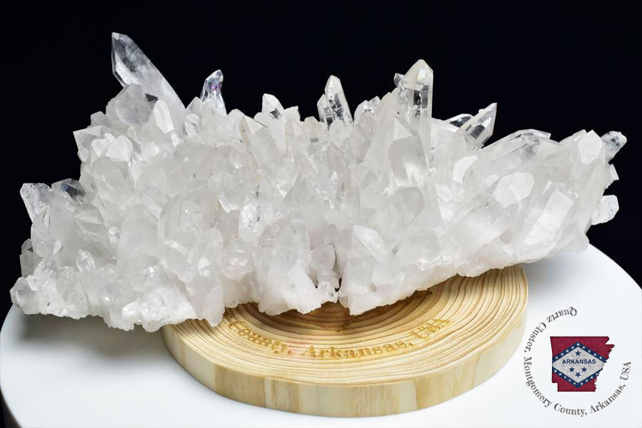 アーカンソー 水晶 (約710.5g) クラスター 原石 アメリカ アーカンソー 