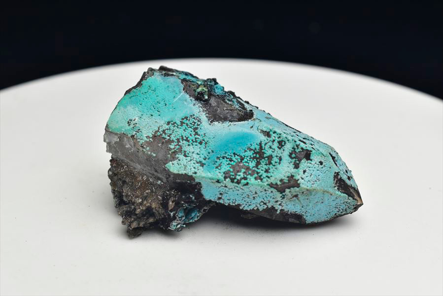 2019年 新産鉱物 クリソコラクォーツ ペルー Tentadora鉱山産