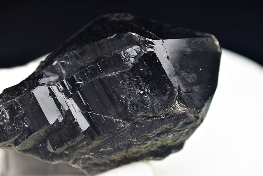 ✳極上品質☆存在感抜群‼️漆黒パワー✨山東省産 モリオン クラスター 天然石 原石 黒水晶 モリオン (約524g) クラスター 原石 中国 山東省産 単結晶