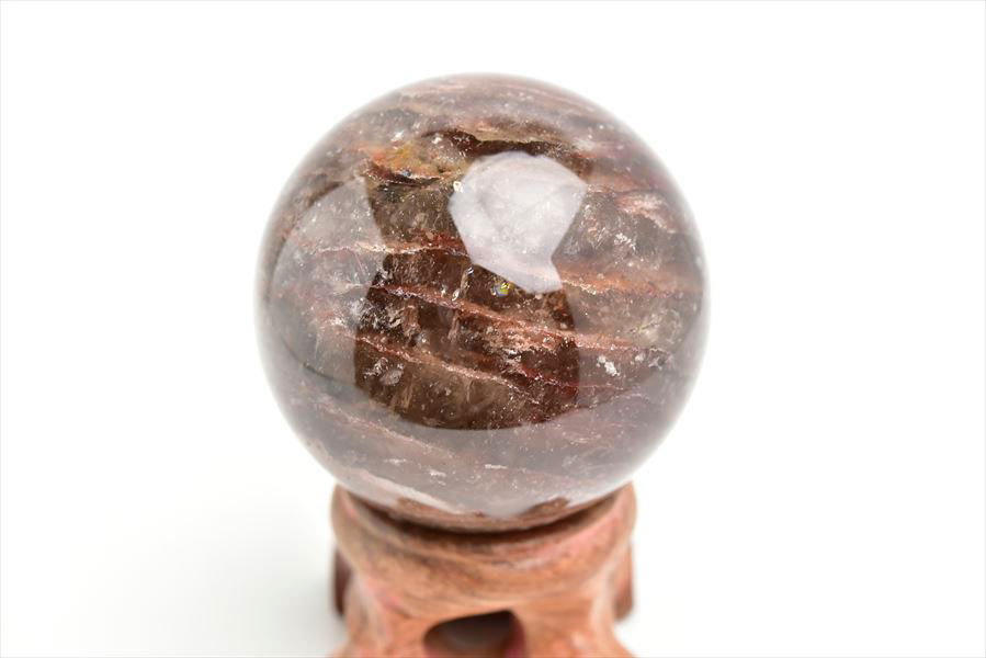 ガーデンクォーツ 丸玉 (約41.1mm珠) スフィア 庭園水晶 ブラジル産 千